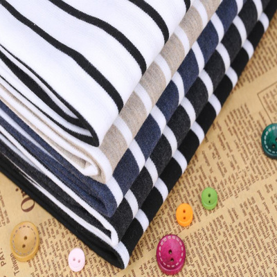 针织面料健康布棉涤双面打鸡布无弹