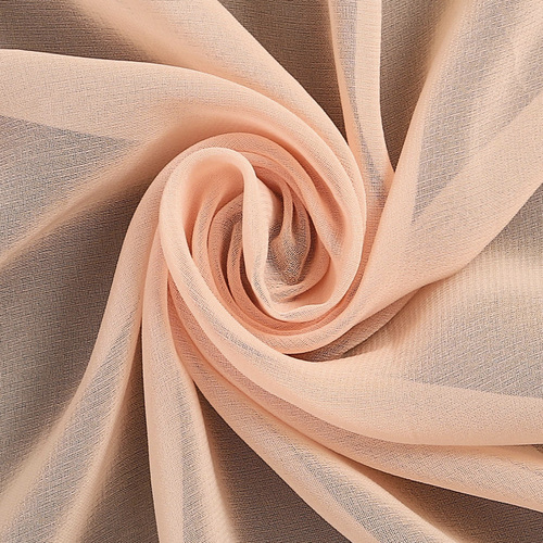 春夏轻薄雪纺系列女装面料--复合丝